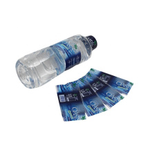 Mangas encogidas Empacan las etiquetas de calor de las botellas de agua de mascotas zhejiang